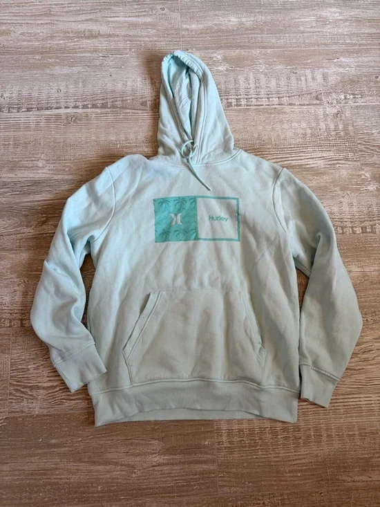 Hurley Mint Green Graphic Hoodie - Picture 2 of 5